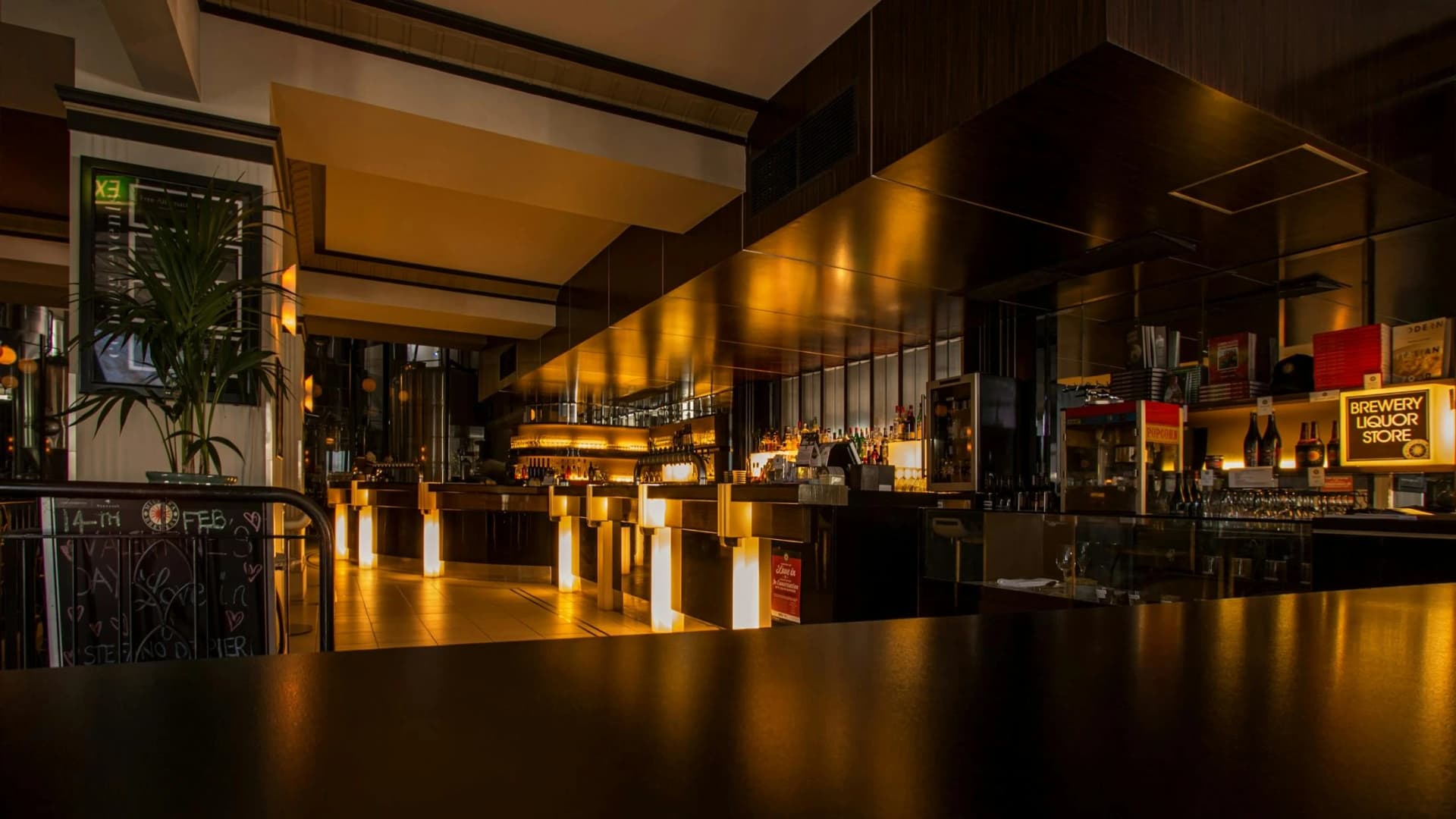 Interior del restaurante