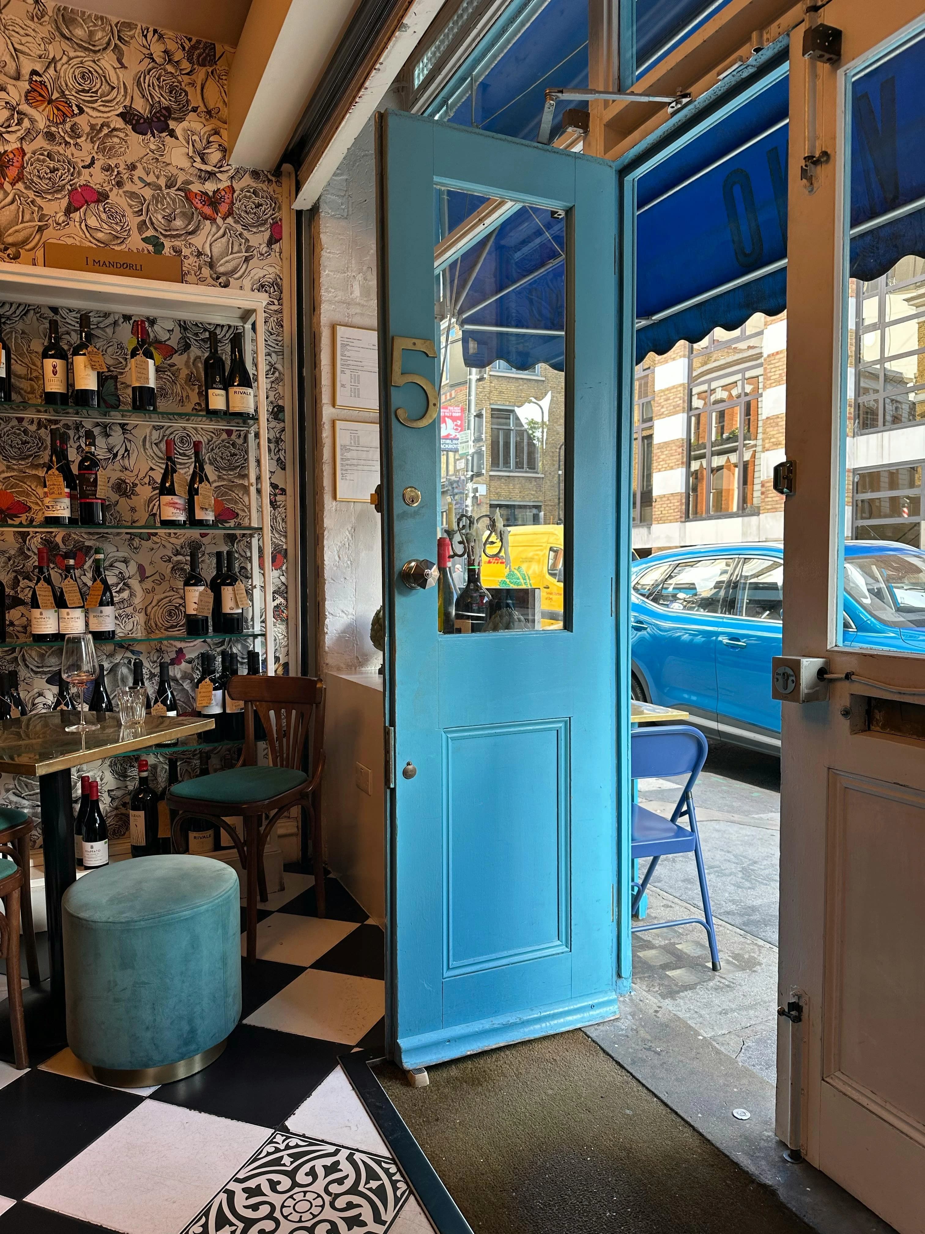 Entrada del restaurante